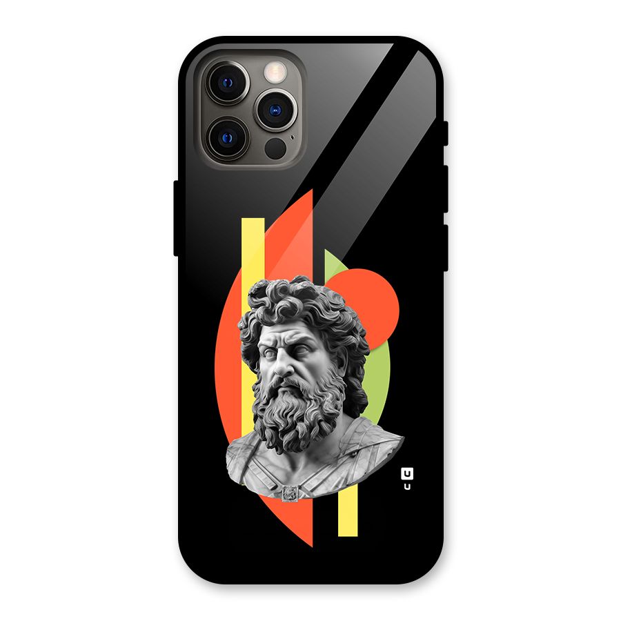 Amazing Geometry Glass Back Case for iPhone 12 Pro