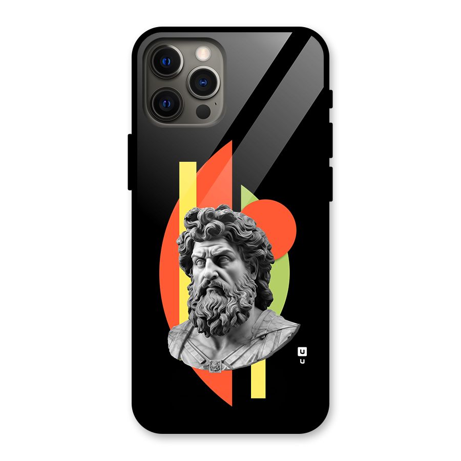 Amazing Geometry Glass Back Case for iPhone 12 Pro Max