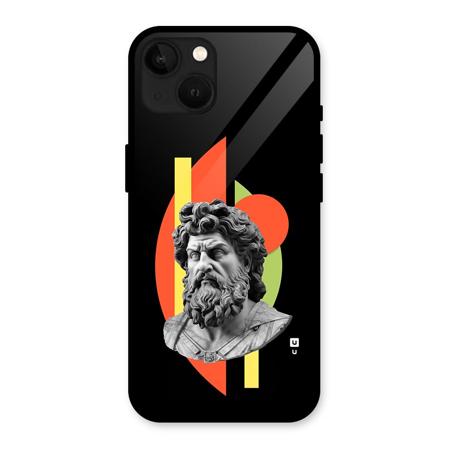 Amazing Geometry Glass Back Case for iPhone 13