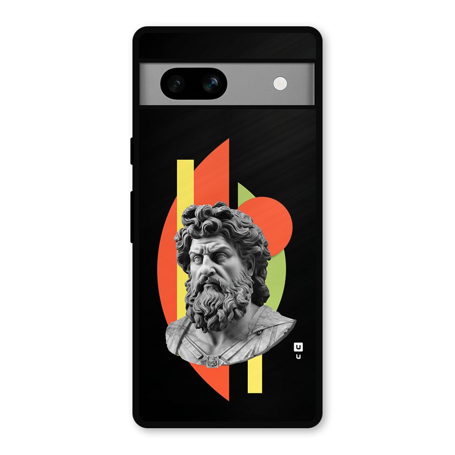 Amazing Geometry Metal Back Case for Google Pixel 7a