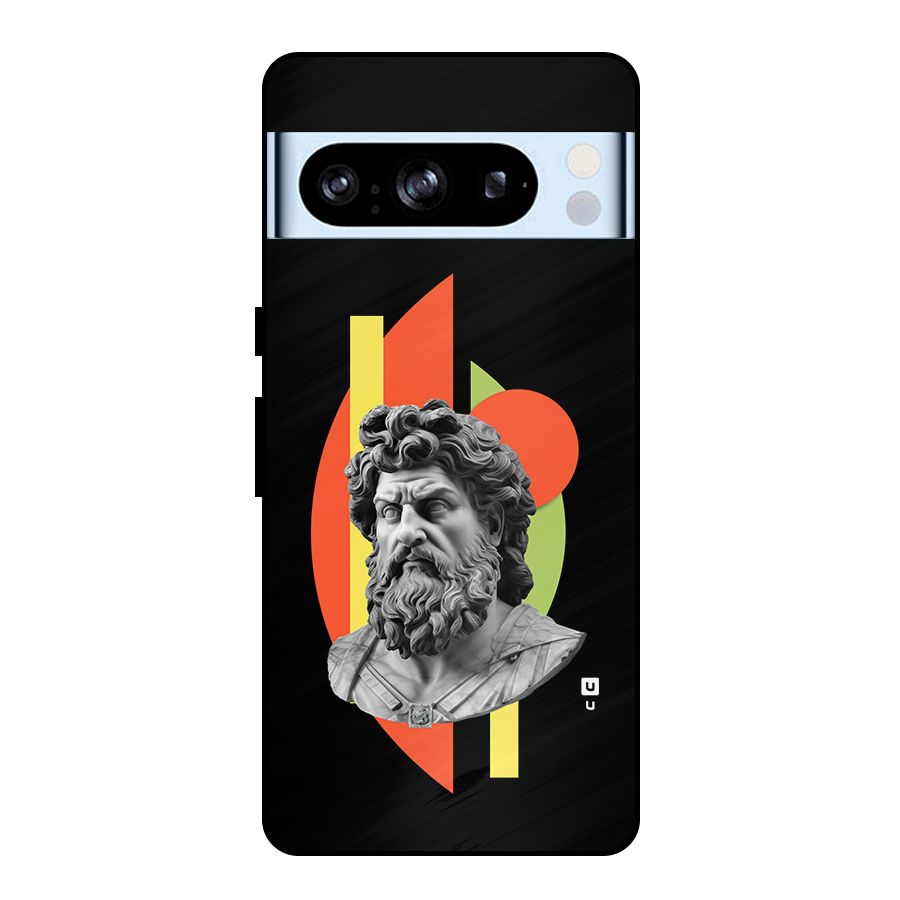 Amazing Geometry Metal Back Case for Google Pixel 8 Pro