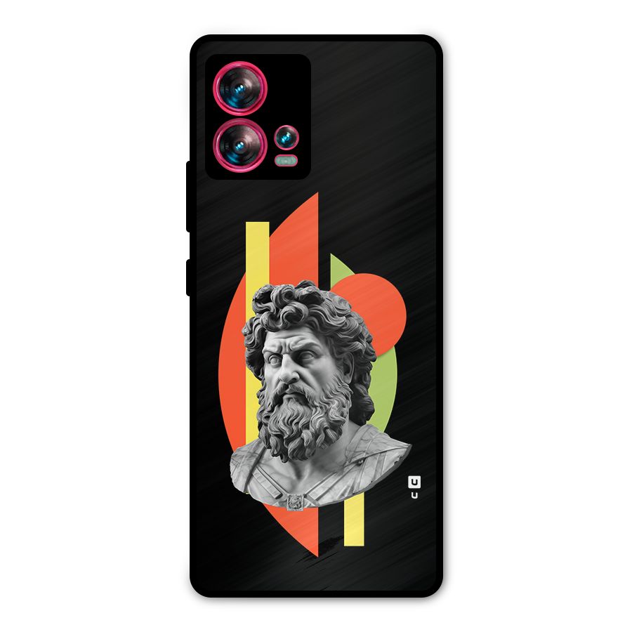 Amazing Geometry Metal Back Case for Motorola Edge 30 Fusion