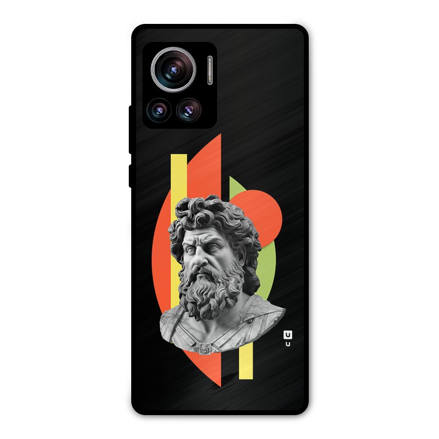 Amazing Geometry Metal Back Case for Motorola Edge 30 Ultra