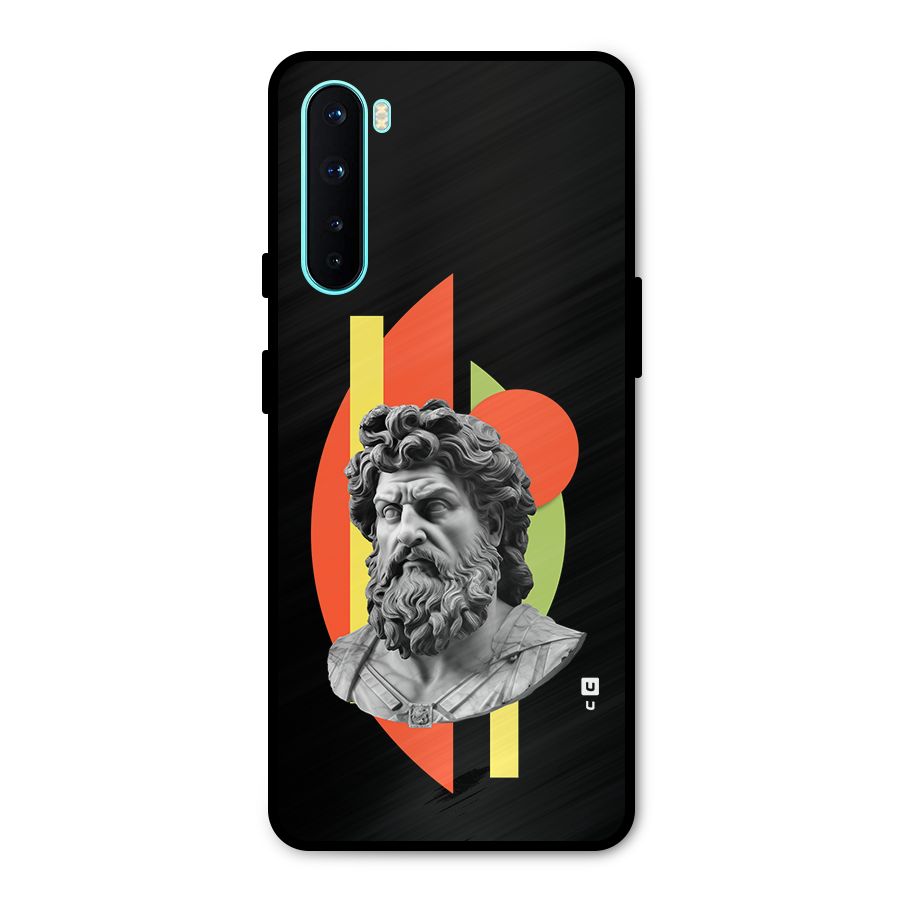 Amazing Geometry Metal Back Case for OnePlus Nord