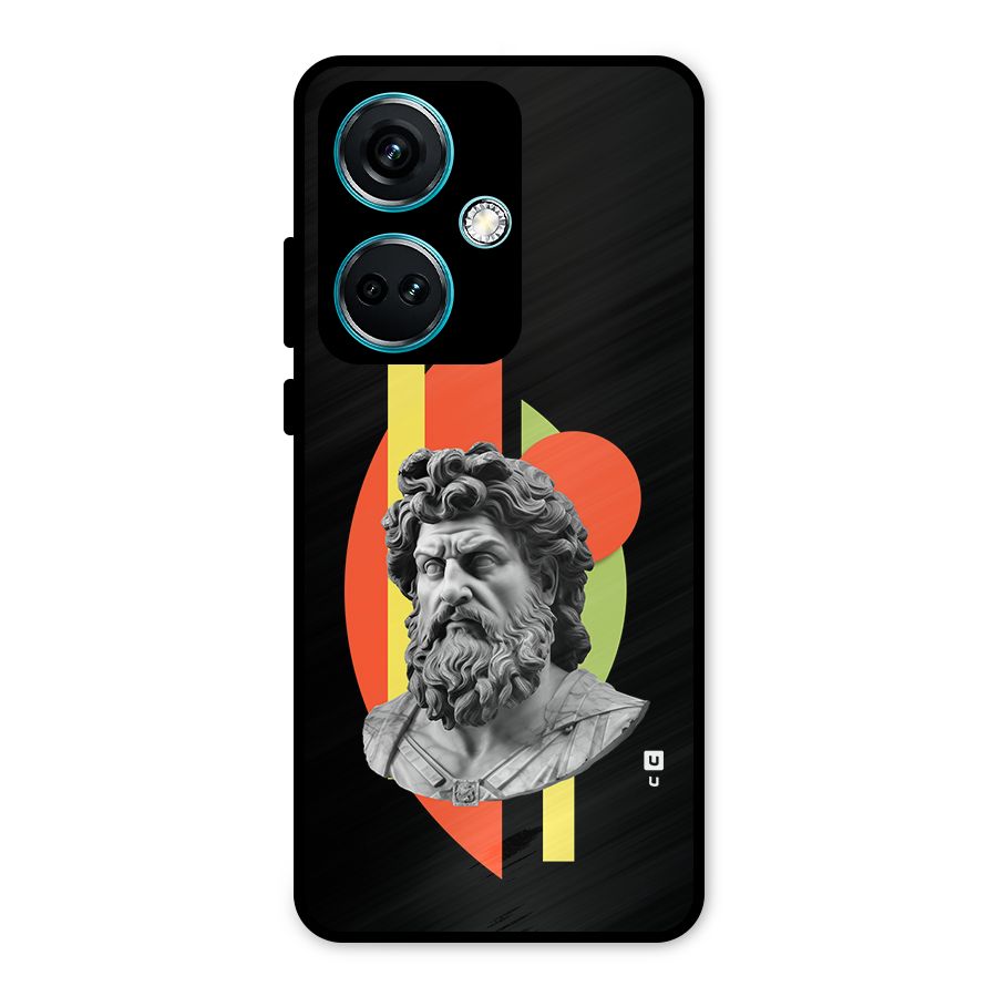 Amazing Geometry Metal Back Case for OnePlus Nord CE 3 5G
