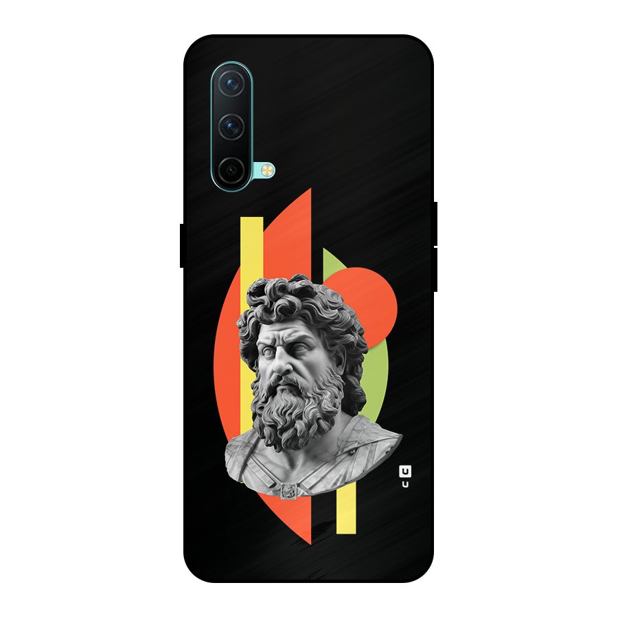 Amazing Geometry Metal Back Case for OnePlus Nord CE 5G