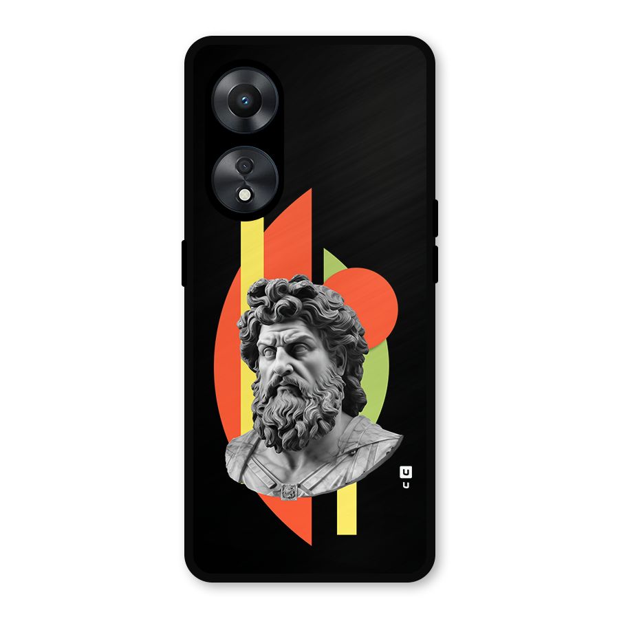 Amazing Geometry Metal Back Case for Oppo A78