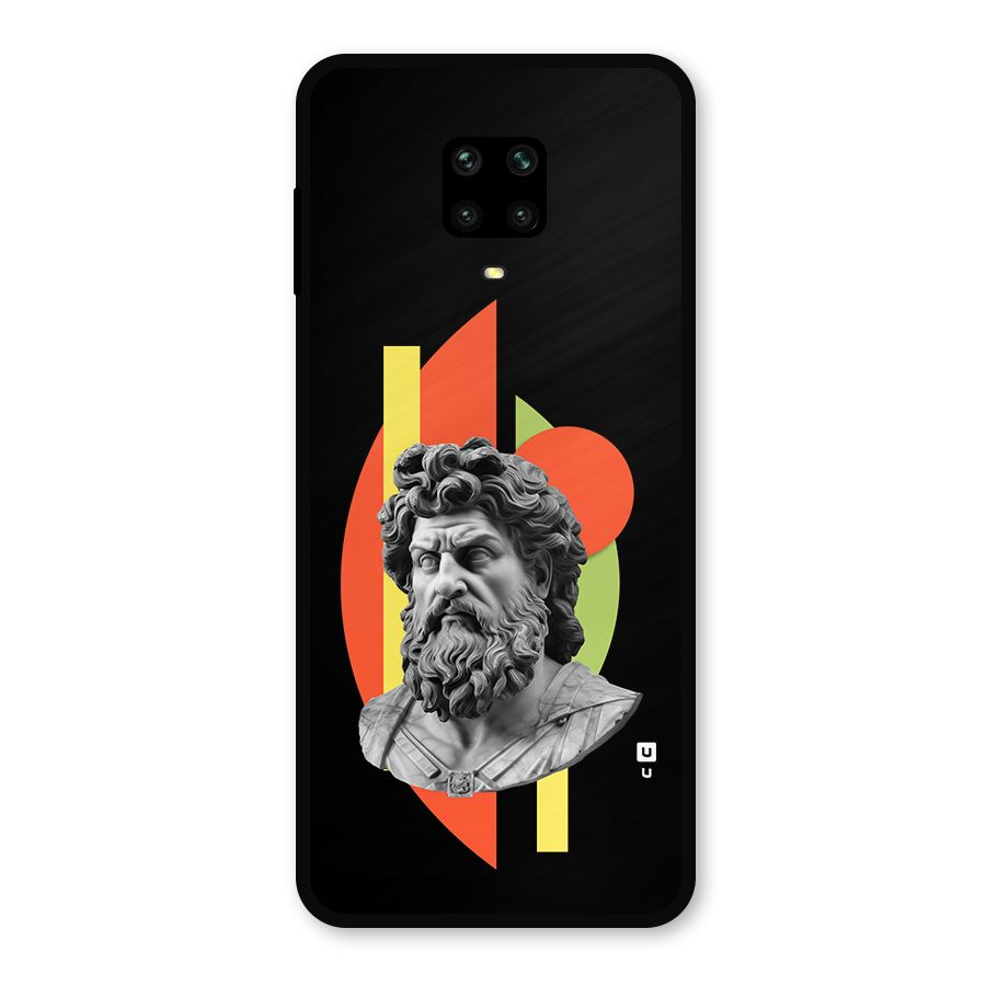 Amazing Geometry Metal Back Case for Poco M2 Pro