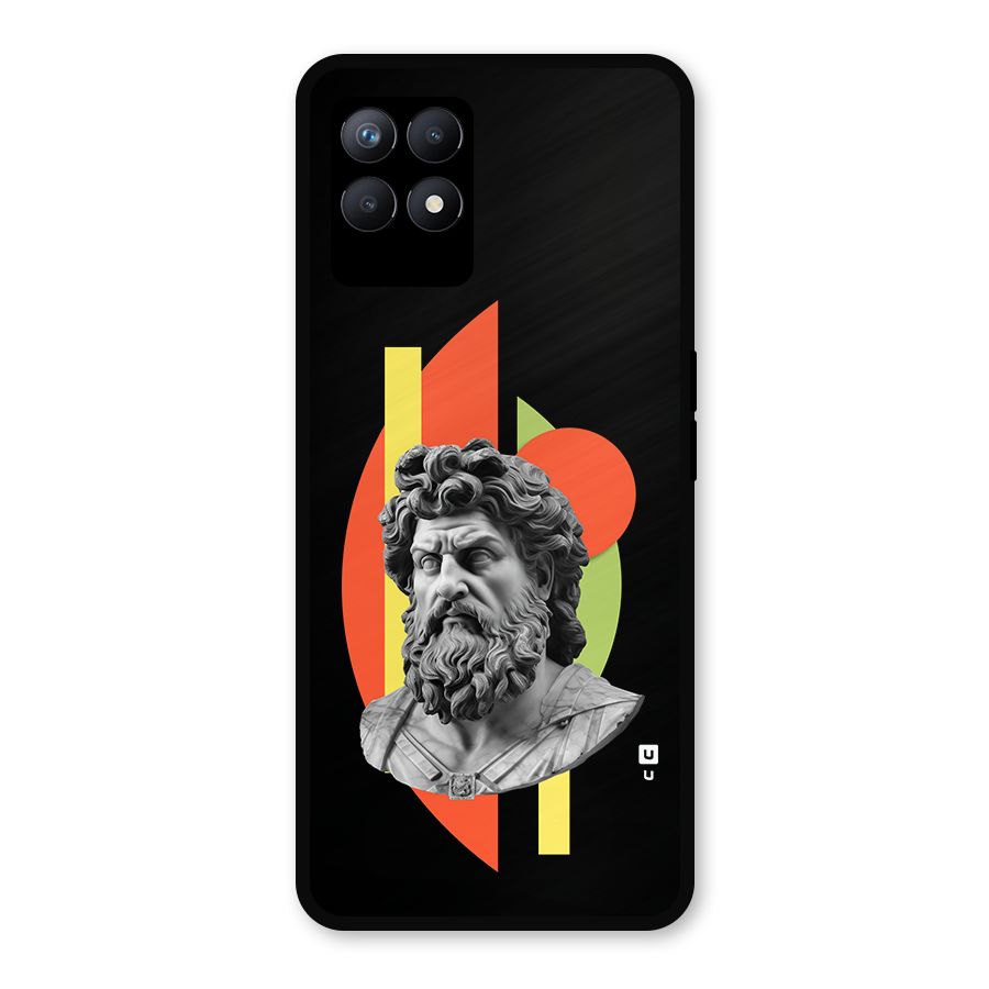 Amazing Geometry Metal Back Case for Realme Narzo 50