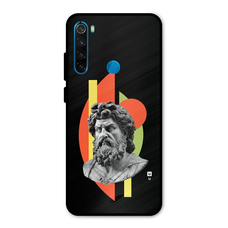 Amazing Geometry Metal Back Case for Redmi Note 8