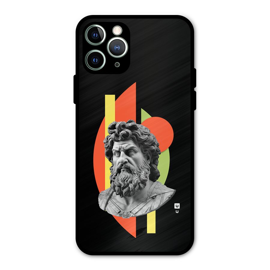 Amazing Geometry Metal Back Case for iPhone 11 Pro Max