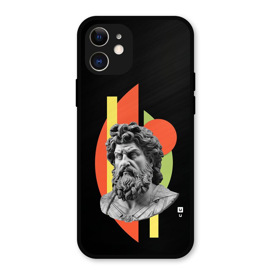 Amazing Geometry Metal Back Case for iPhone 12