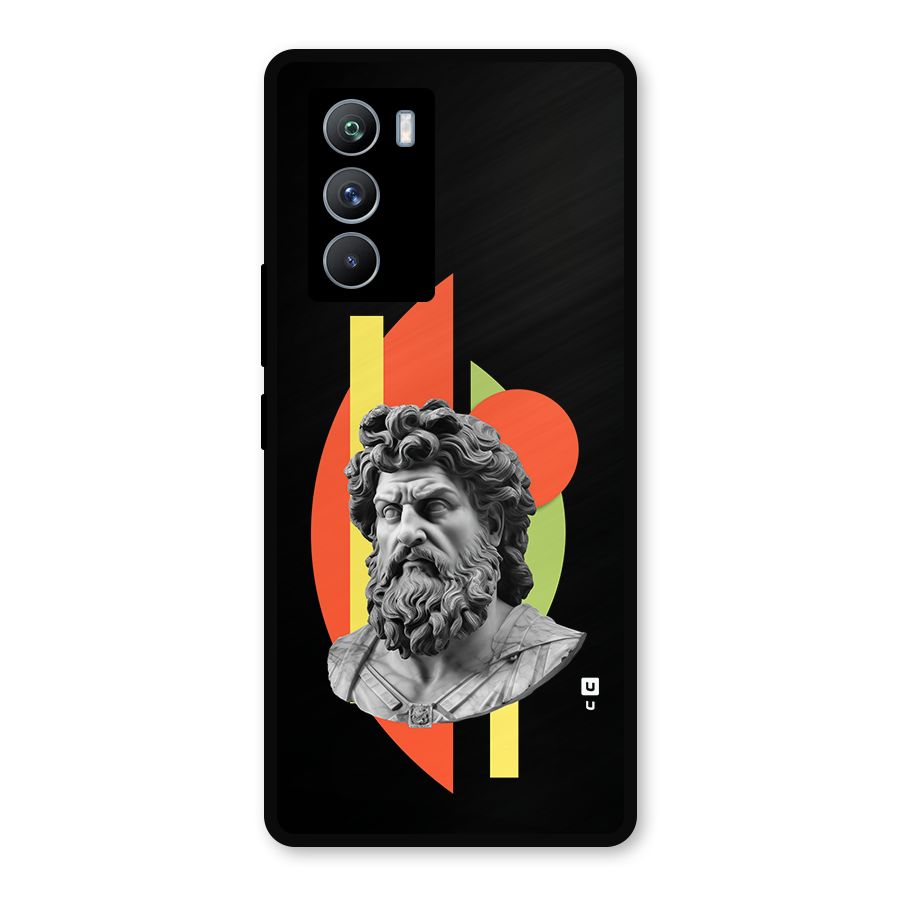 Amazing Geometry Metal Back Case for iQOO 9 SE