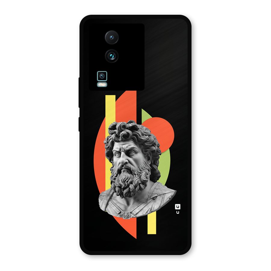 Amazing Geometry Metal Back Case for iQOO Neo 7