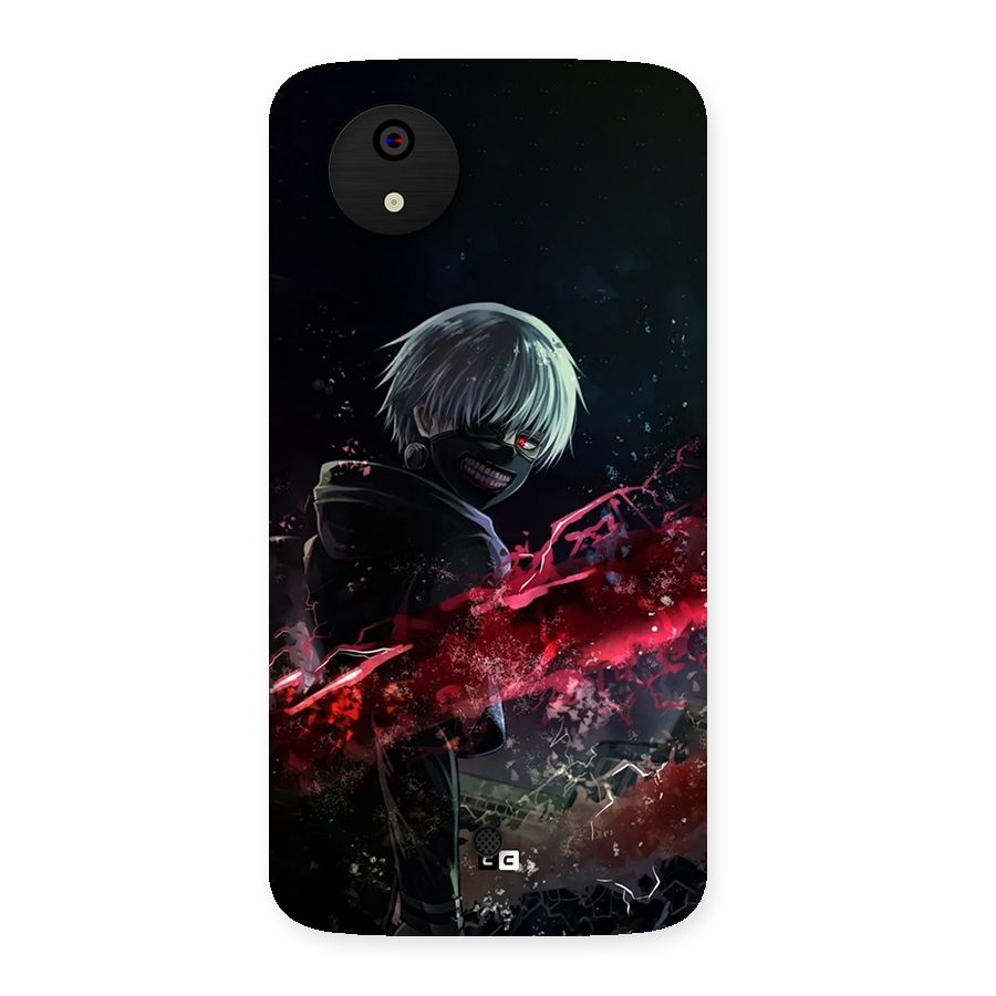Amazing Ken Kaneki Back Case for Canvas A1  AQ4501