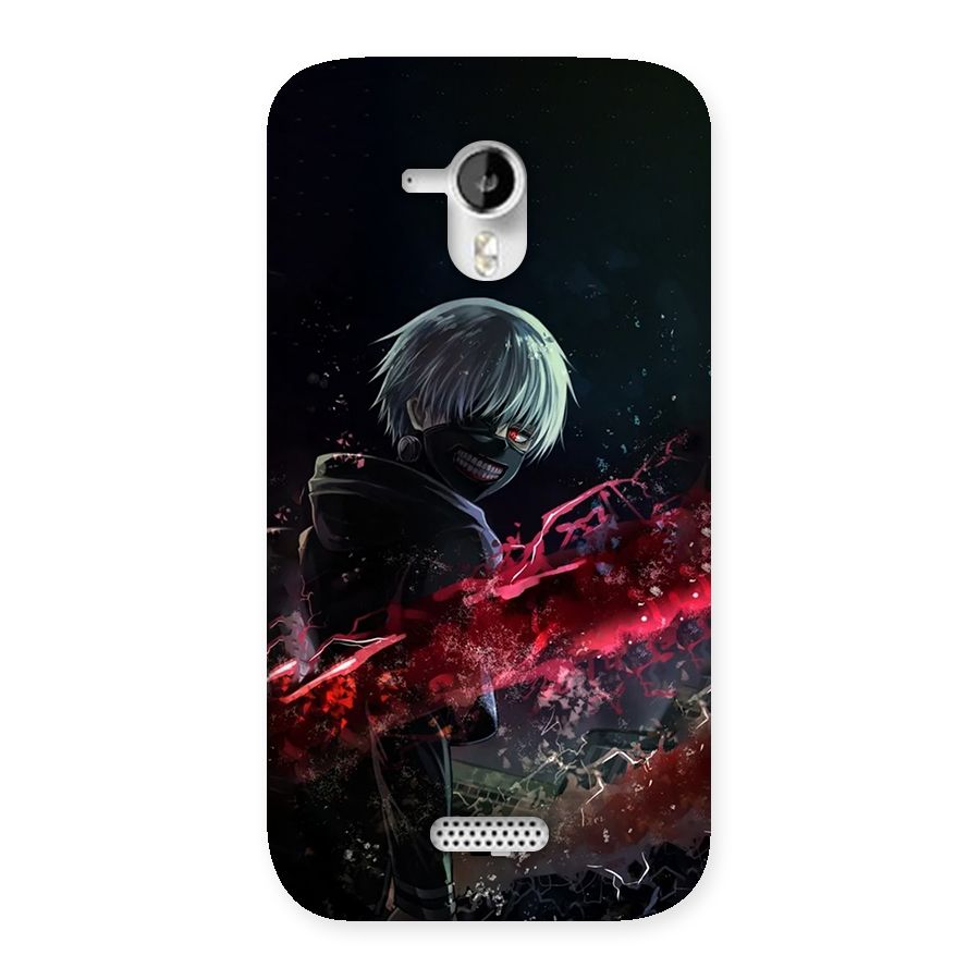 Amazing Ken Kaneki Back Case for Canvas HD A116
