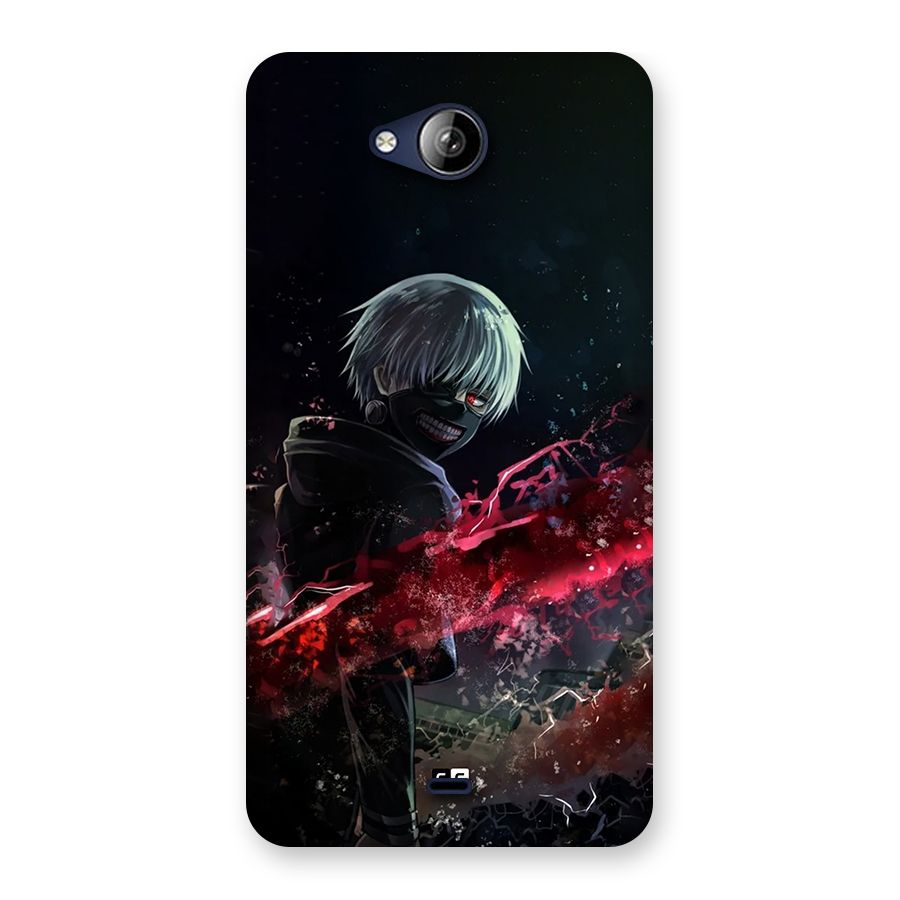 Amazing Ken Kaneki Back Case for Canvas Play Q355