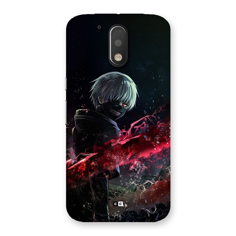 Amazing Ken Kaneki Back Case for Moto G4 Plus