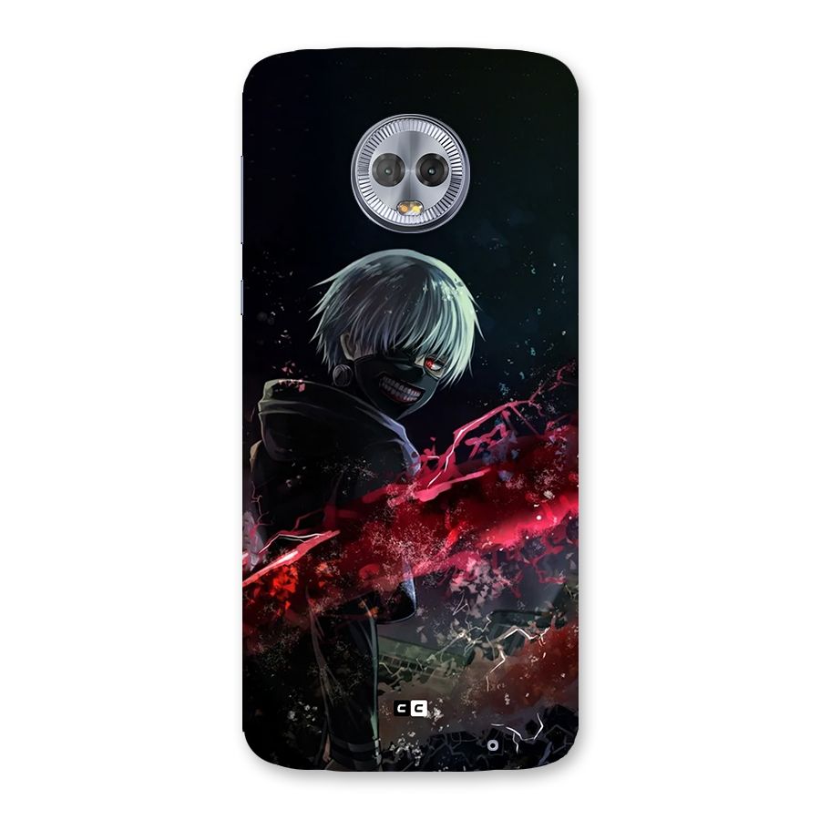 Amazing Ken Kaneki Back Case for Moto G6 Plus
