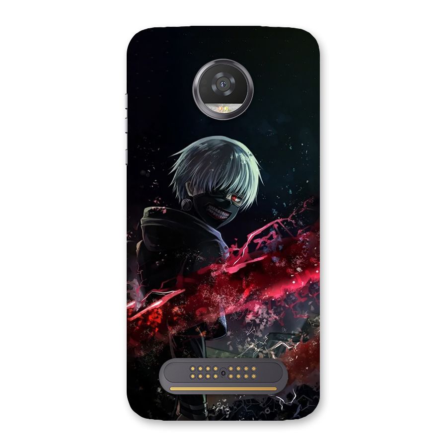 Amazing Ken Kaneki Back Case for Moto Z2 Play
