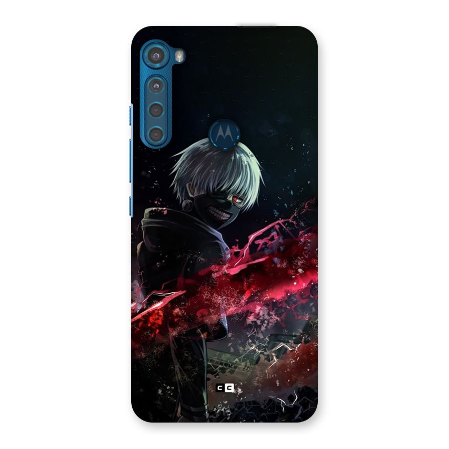 Amazing Ken Kaneki Back Case for Motorola One Fusion Plus