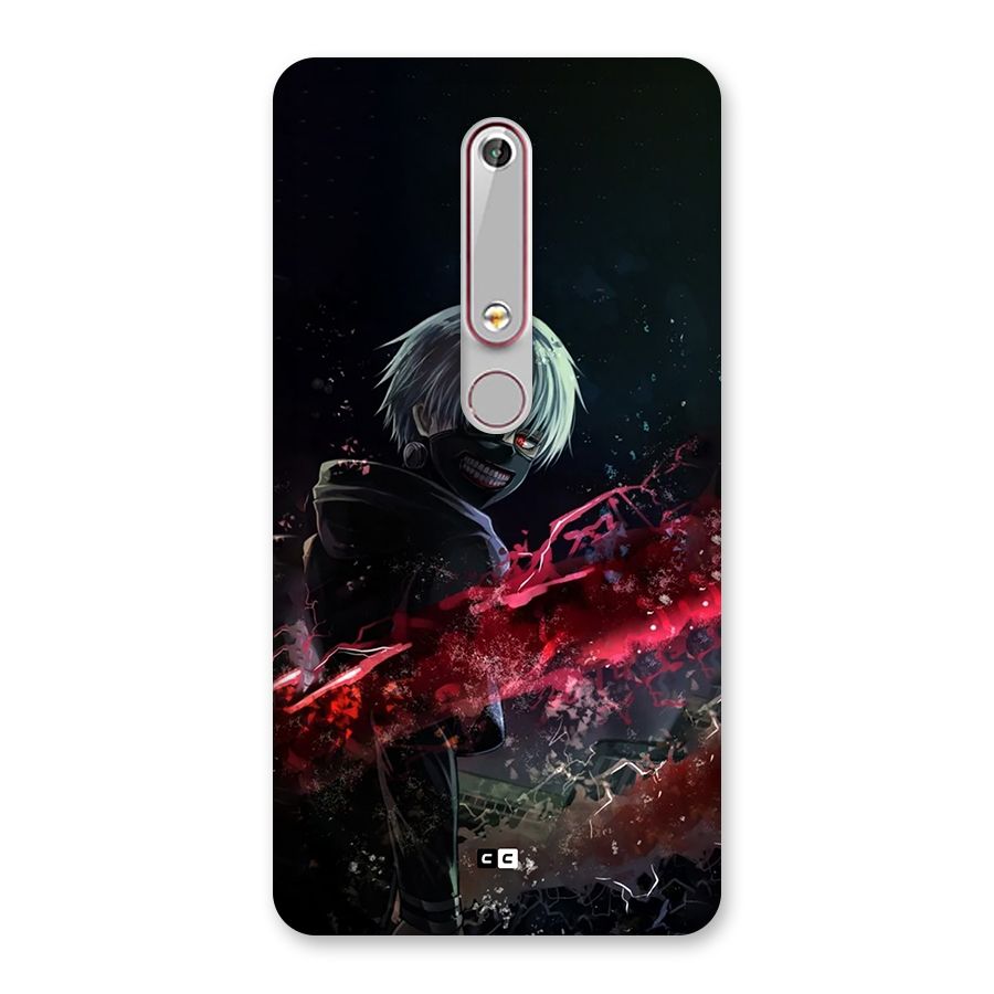 Amazing Ken Kaneki Back Case for Nokia 6.1