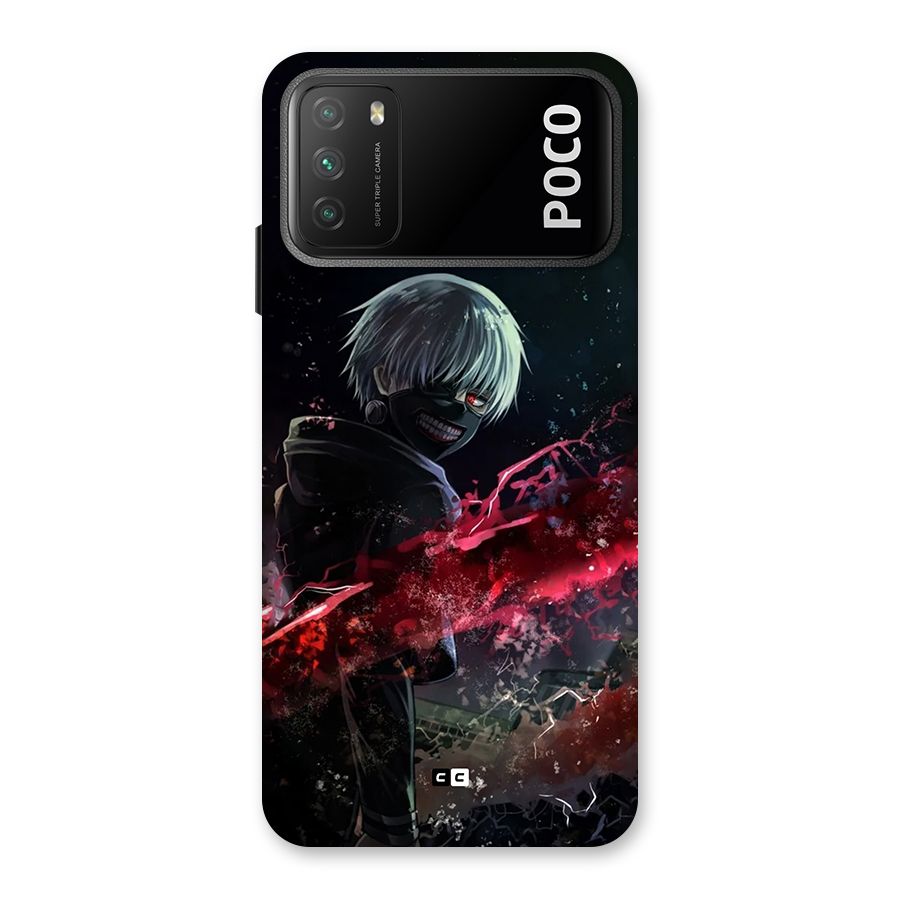Amazing Ken Kaneki Back Case for Poco M3