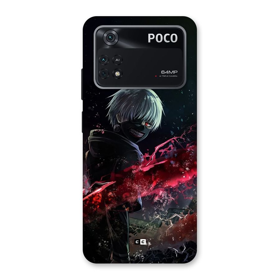 Amazing Ken Kaneki Back Case for Poco M4 Pro 4G