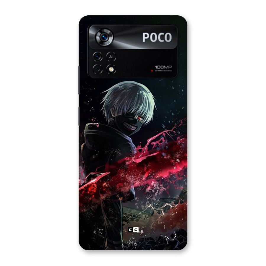 Amazing Ken Kaneki Back Case for Poco X4 Pro 5G