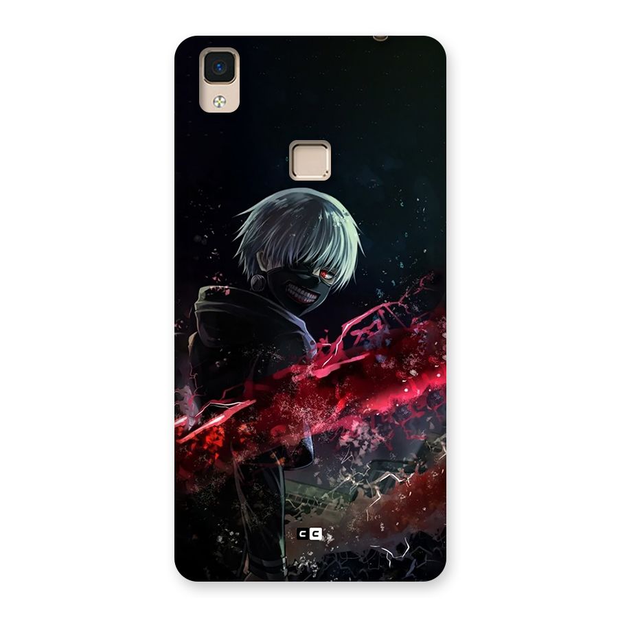 Amazing Ken Kaneki Back Case for V3 Max