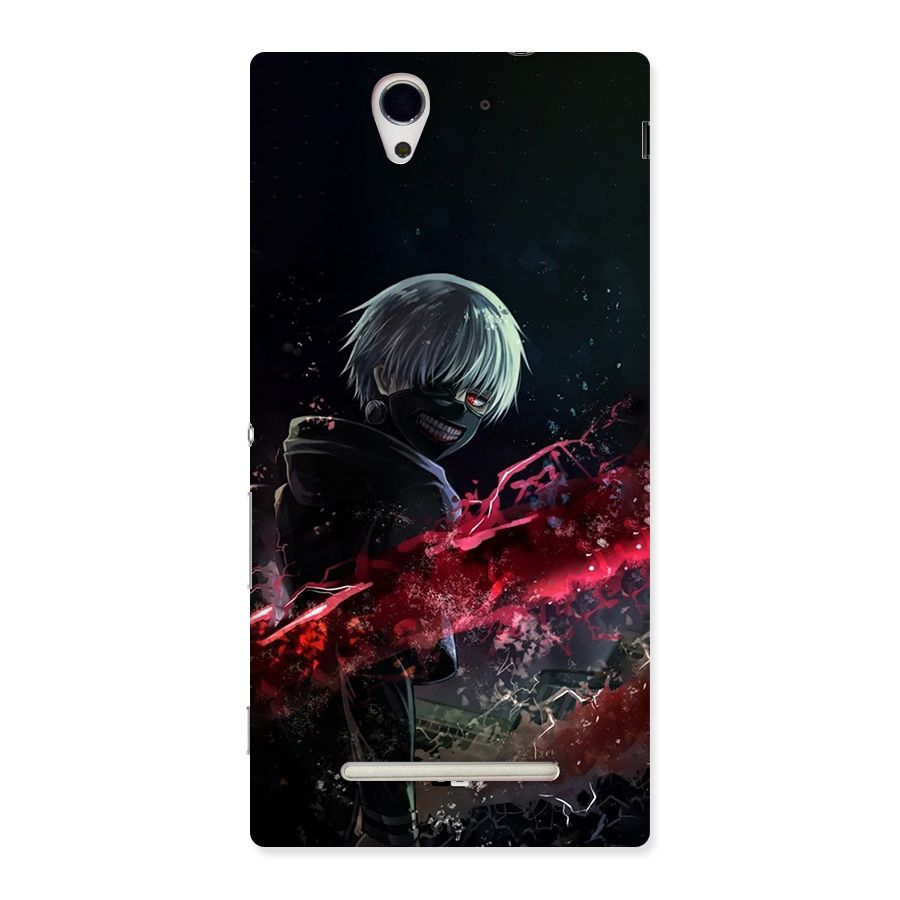 Amazing Ken Kaneki Back Case for Xperia C3