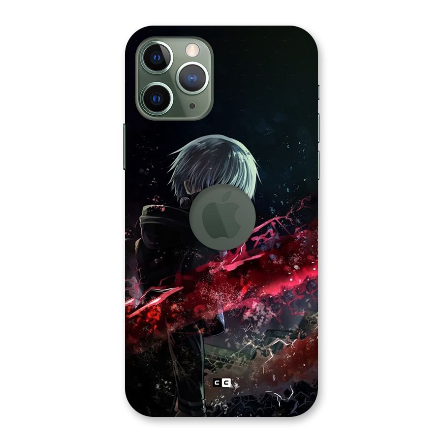 Amazing Ken Kaneki Back Case for iPhone 11 Pro Logo Cut