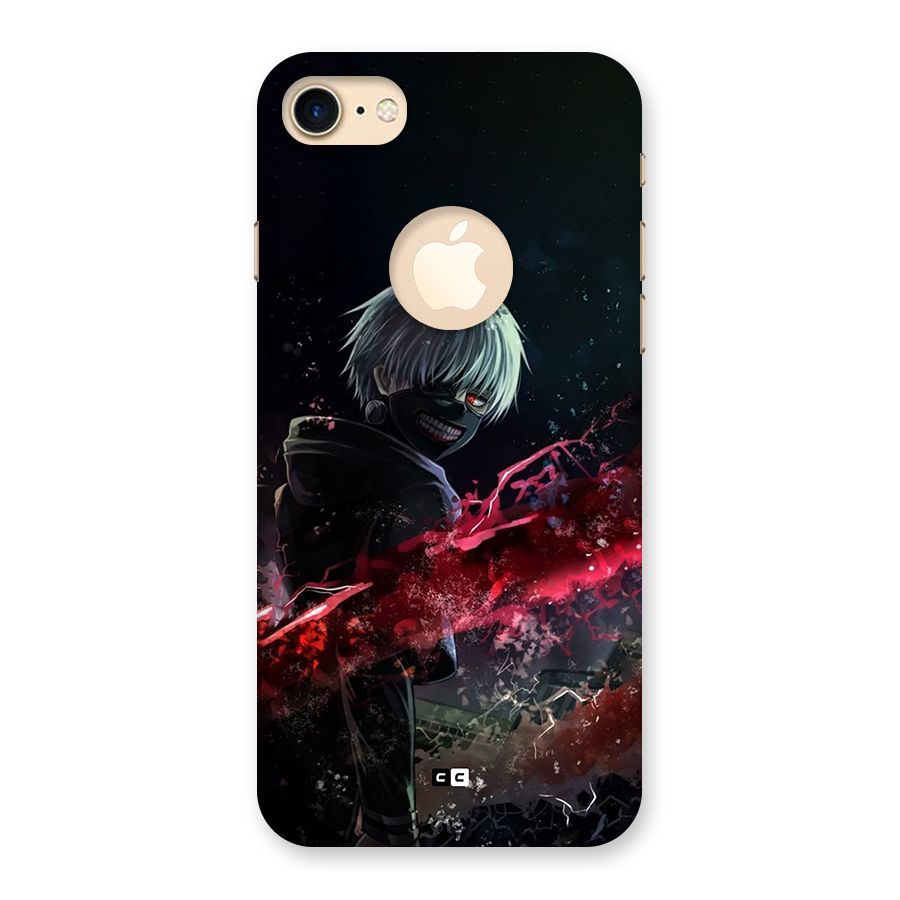 Amazing Ken Kaneki Back Case for iPhone 7 Logo Cut