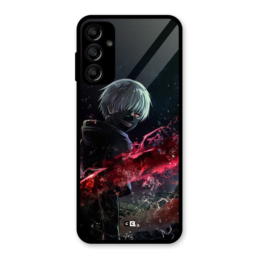 Amazing Ken Kaneki Glass Back Case for Galaxy A14 5G