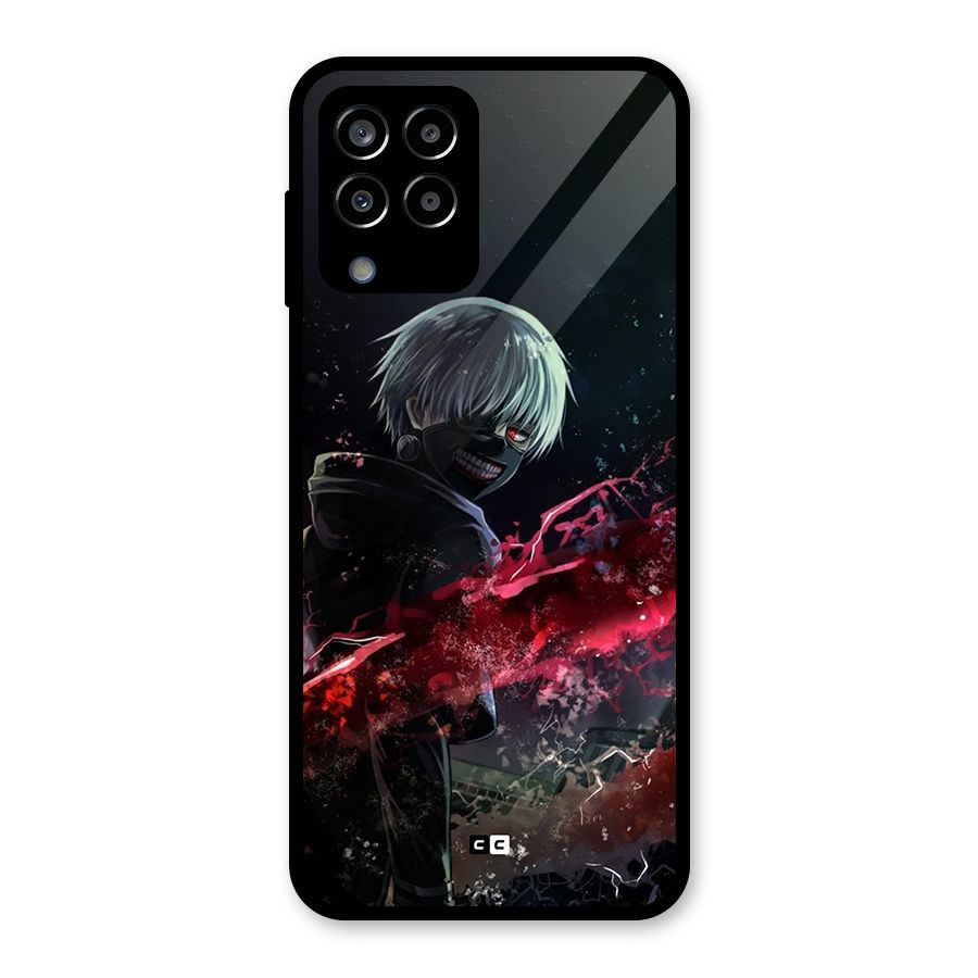 Amazing Ken Kaneki Glass Back Case for Galaxy M33
