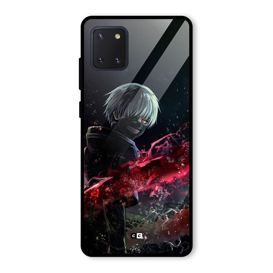 Amazing Ken Kaneki Glass Back Case for Galaxy Note 10 Lite