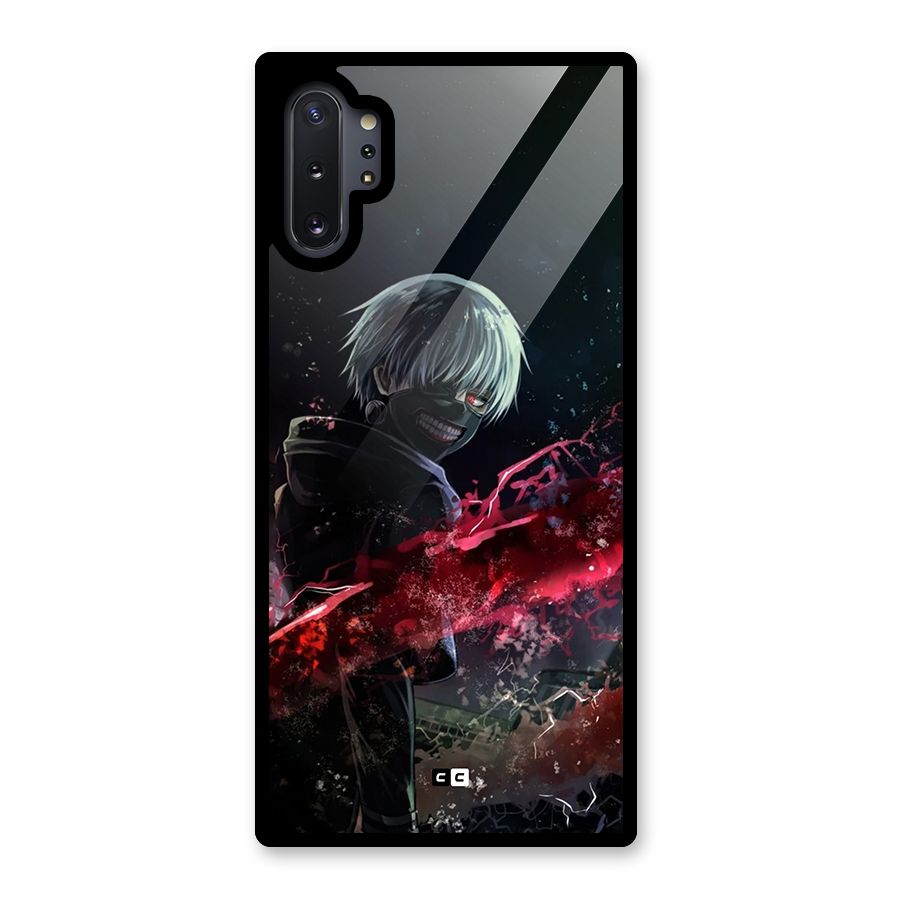 Amazing Ken Kaneki Glass Back Case for Galaxy Note 10 Plus