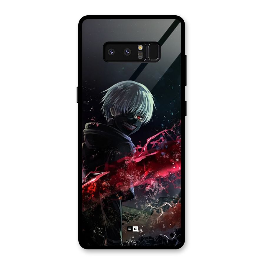 Amazing Ken Kaneki Glass Back Case for Galaxy Note 8