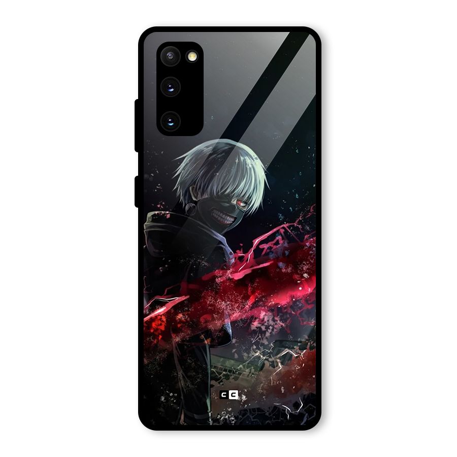 Amazing Ken Kaneki Glass Back Case for Galaxy S20 FE 5G