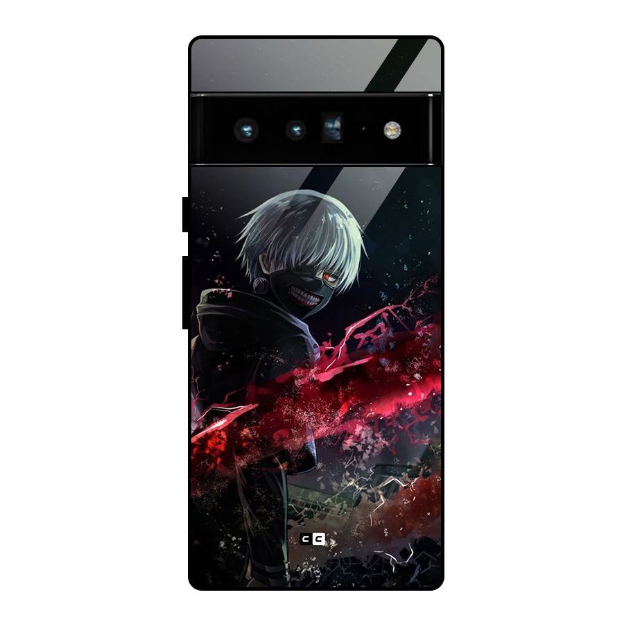 Amazing Ken Kaneki Glass Back Case for Google Pixel 6 Pro