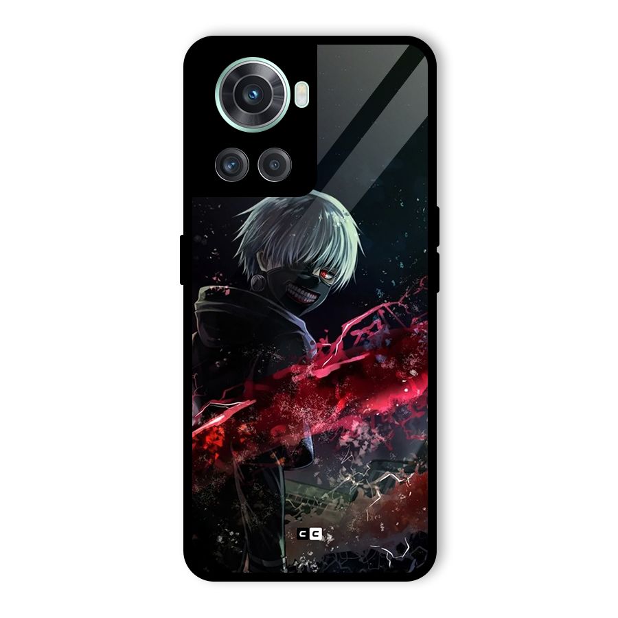 Amazing Ken Kaneki Glass Back Case for OnePlus 10R