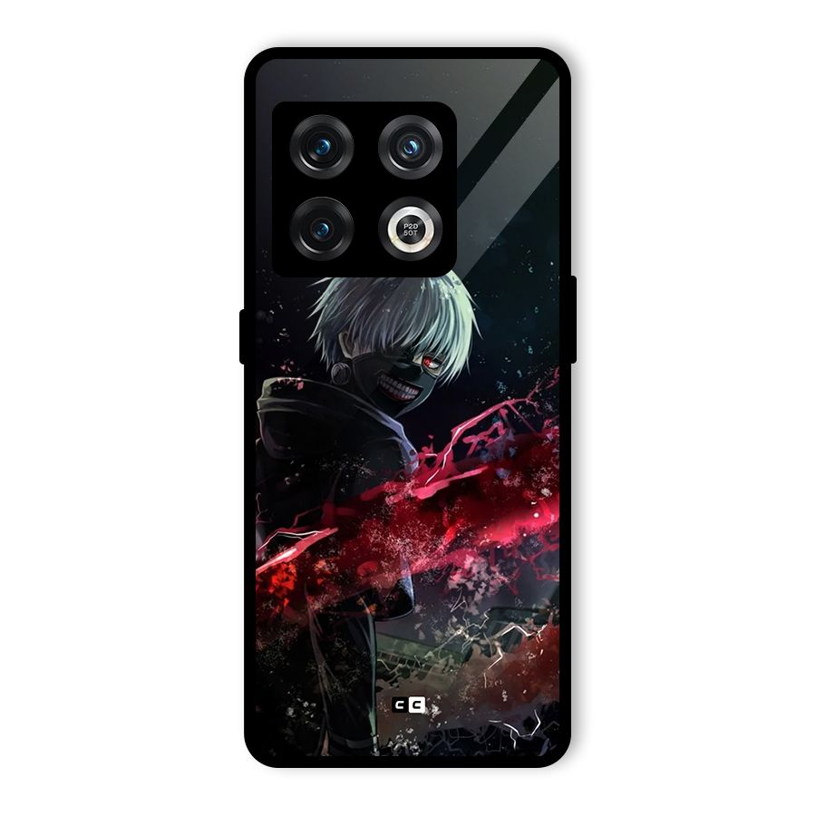 Amazing Ken Kaneki Glass Back Case for OnePlus 10 Pro 5G
