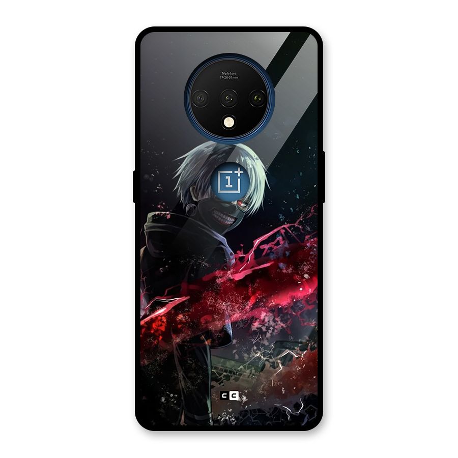 Amazing Ken Kaneki Glass Back Case for OnePlus 7T