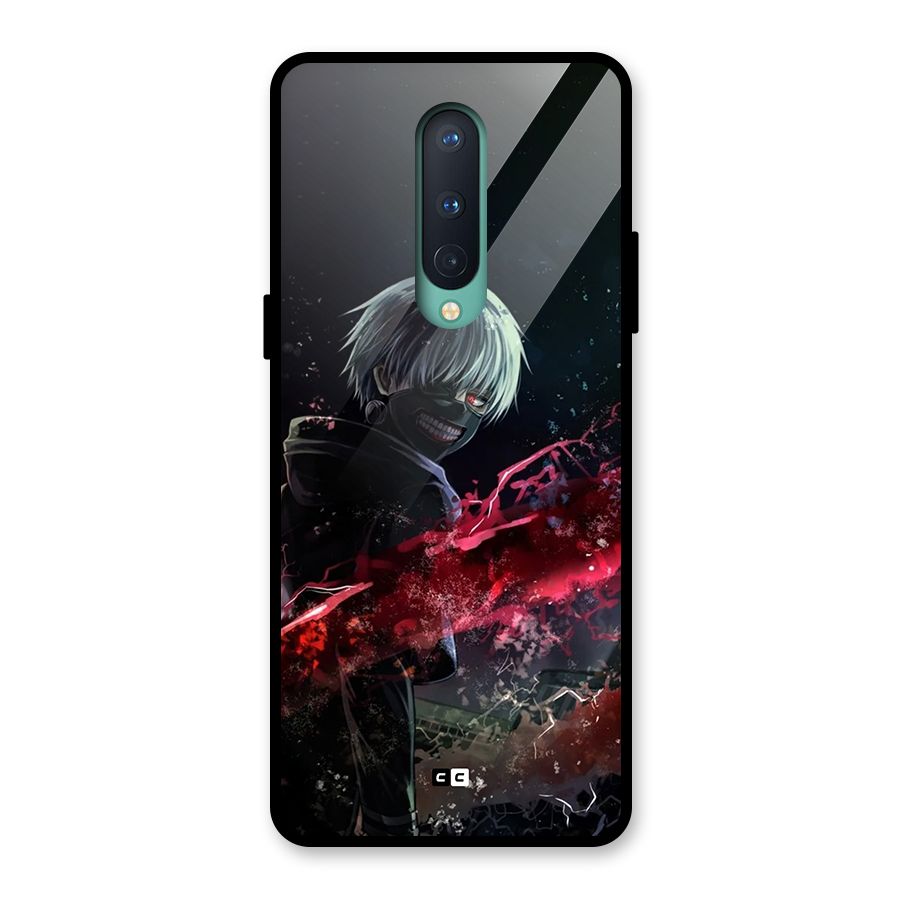 Amazing Ken Kaneki Glass Back Case for OnePlus 8