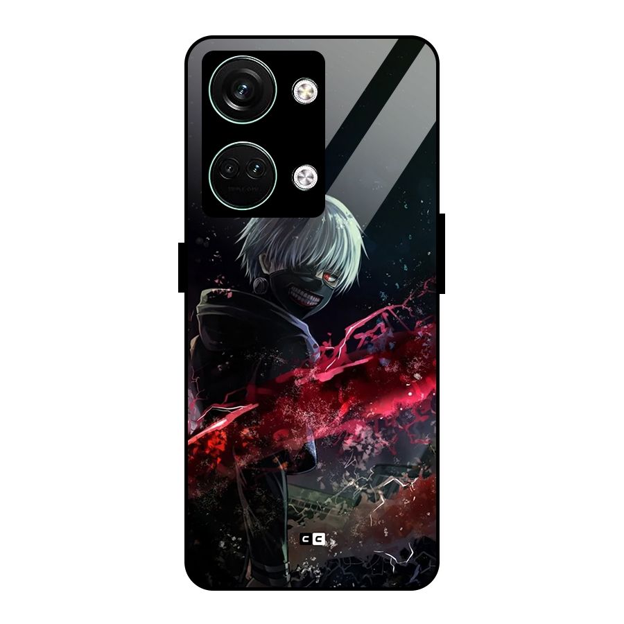 Amazing Ken Kaneki Glass Back Case for Oneplus Nord 3