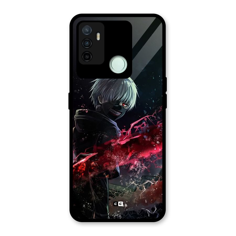 Amazing Ken Kaneki Glass Back Case for Oppo A53