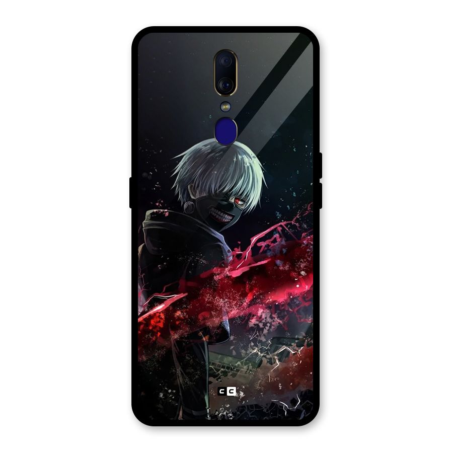 Amazing Ken Kaneki Glass Back Case for Oppo F11