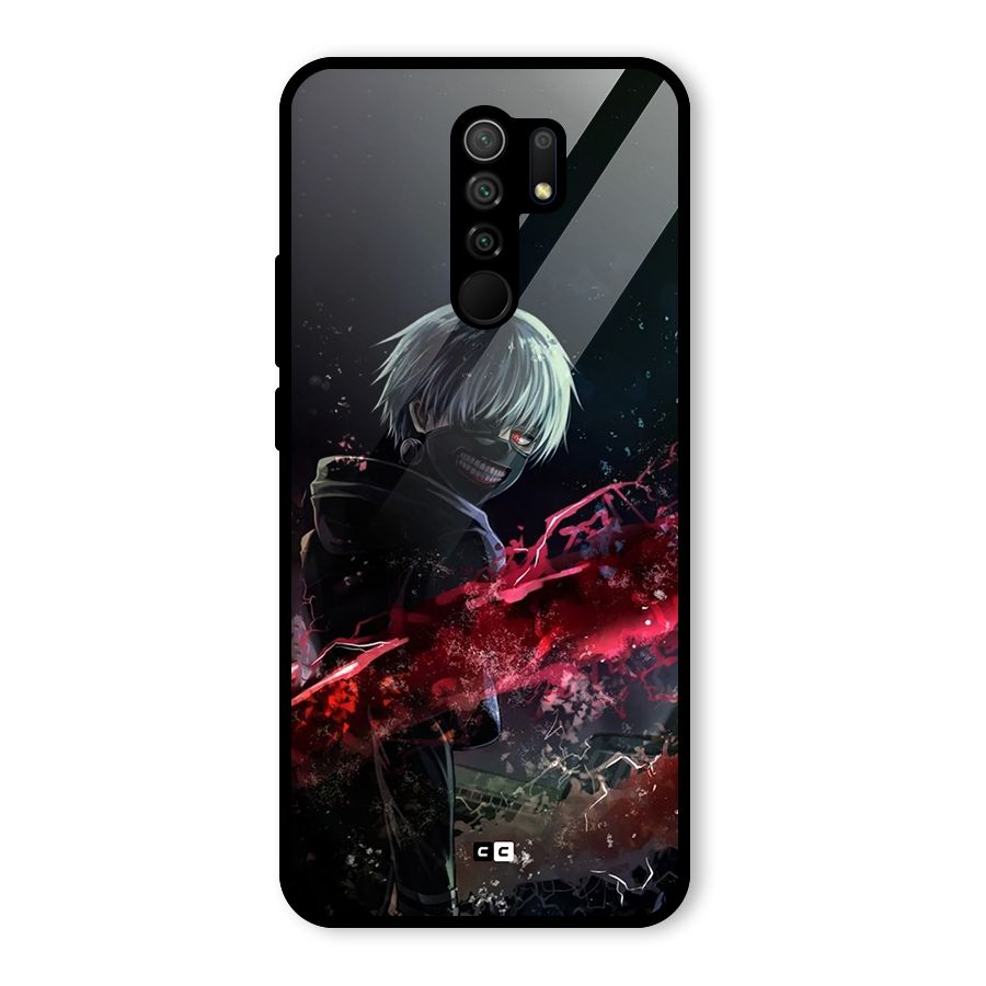 Amazing Ken Kaneki Glass Back Case for Poco M2