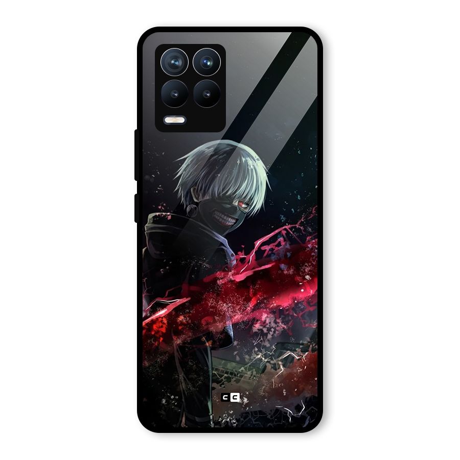 Amazing Ken Kaneki Glass Back Case for Realme 8