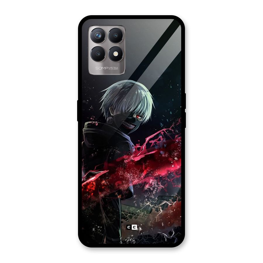 Amazing Ken Kaneki Glass Back Case for Realme 8i